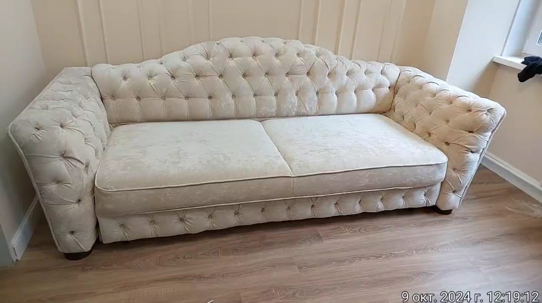 Обивка дивана. Оржицы